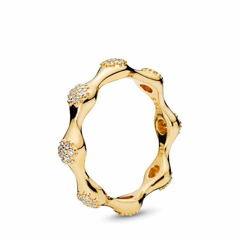 Pandora Shine™ Modern LovePods™ Stackable Ring Gold Egypt QG0813496